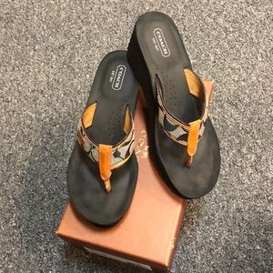 Coach sandals